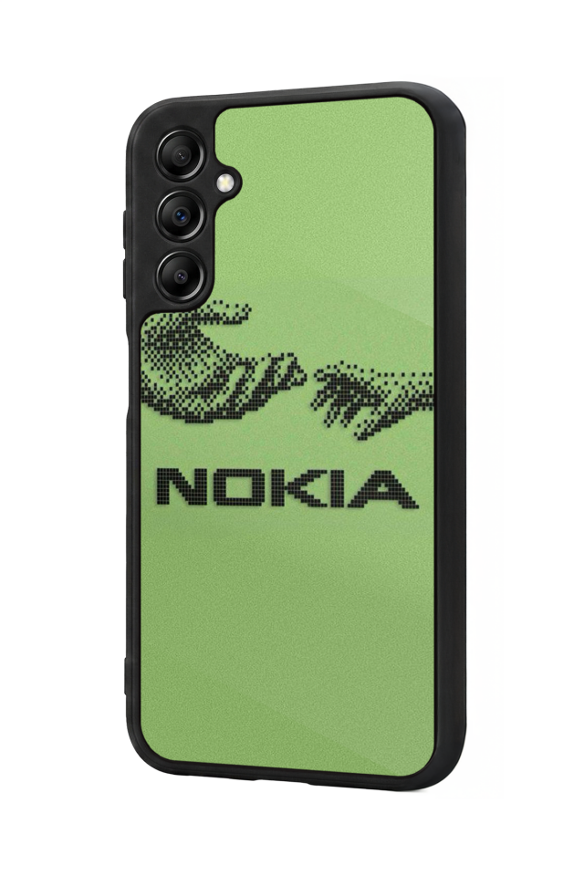 Samsung Galaxy A14 Uyumlu Nokia Tasarımlı Glossy Premium Kılıf