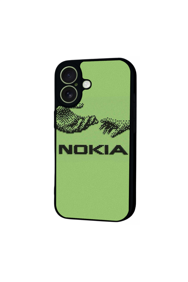 iPhone 17 Uyumlu Nokia Tasarımlı Glossy Premium Kılıf