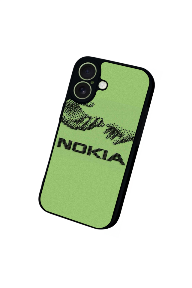 iPhone 17 Uyumlu Nokia Tasarımlı Glossy Premium Kılıf