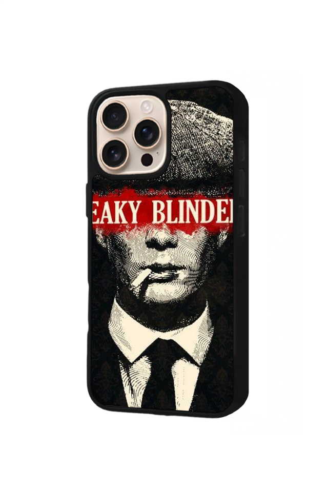 iPhone 14 Pro Max Uyumlu Peaky Blinders Tasarımlı Glossy Premium Kılıf