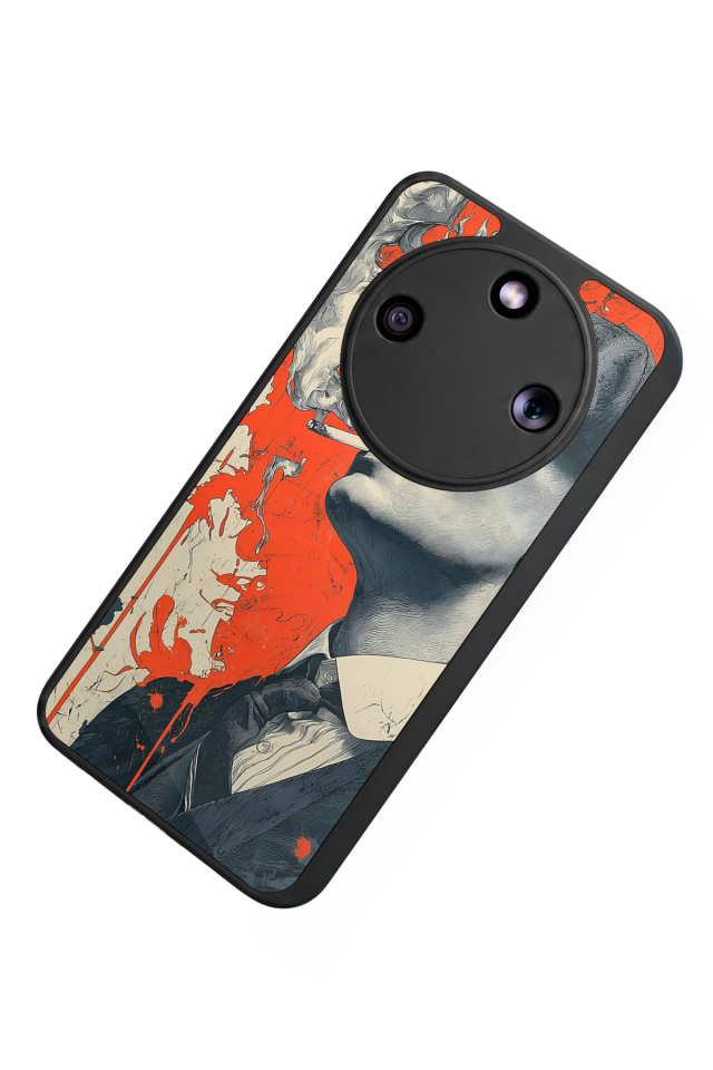 Honor Magic 8 Lite Uyumlu Peaky Blinders Tasarımlı Glossy Premium Kılıf