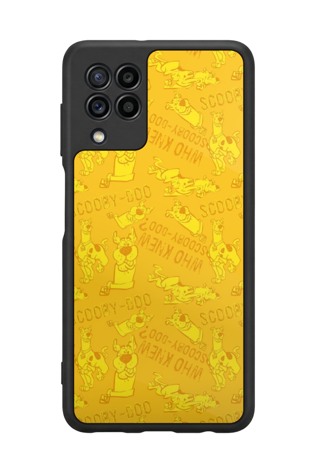 Samsung Galaxy M22 Uyumlu Scooby Doo Tasarımlı Glossy Premium Kılıf