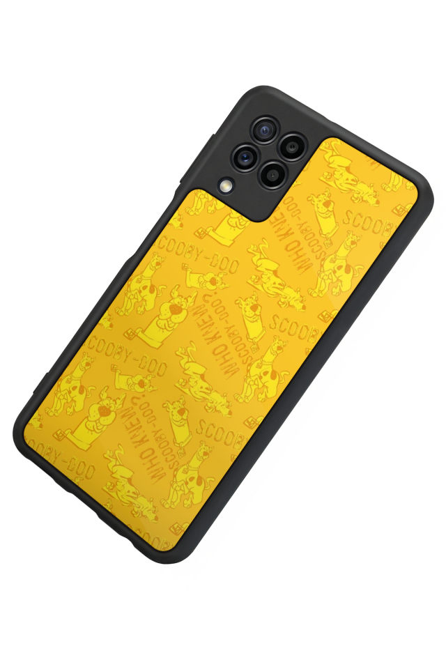 Samsung Galaxy M22 Uyumlu Scooby Doo Tasarımlı Glossy Premium Kılıf