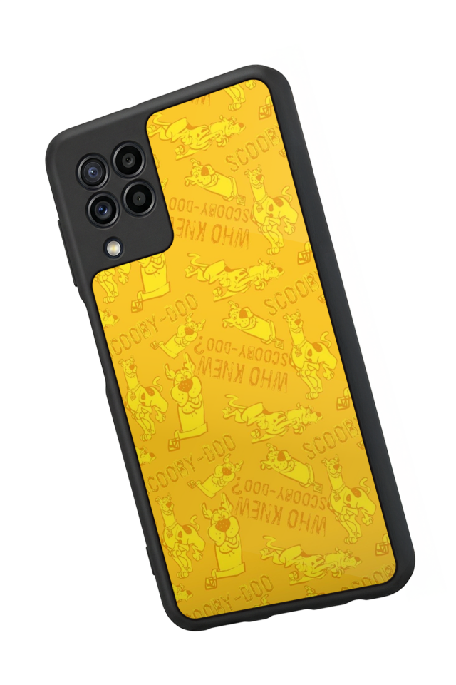 Samsung Galaxy M22 Uyumlu Scooby Doo Tasarımlı Glossy Premium Kılıf