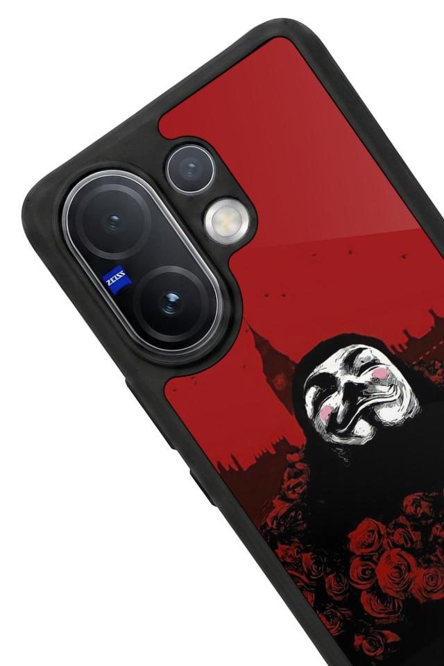 Vivo V60 Uyumlu Vendetta Tasarımlı Glossy Premium Kılıf