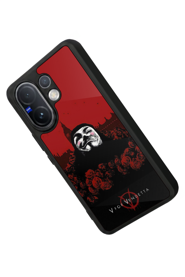 Vivo V60 Uyumlu Vendetta Tasarımlı Glossy Premium Kılıf