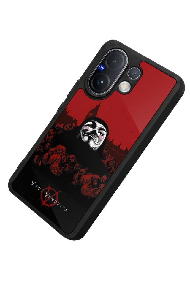 Vivo V60 Uyumlu Vendetta Tasarımlı Glossy Premium Kılıf