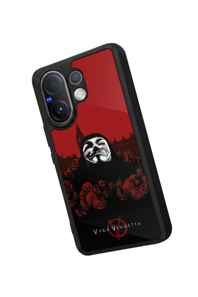 Vivo V60 Uyumlu Vendetta Tasarımlı Glossy Premium Kılıf