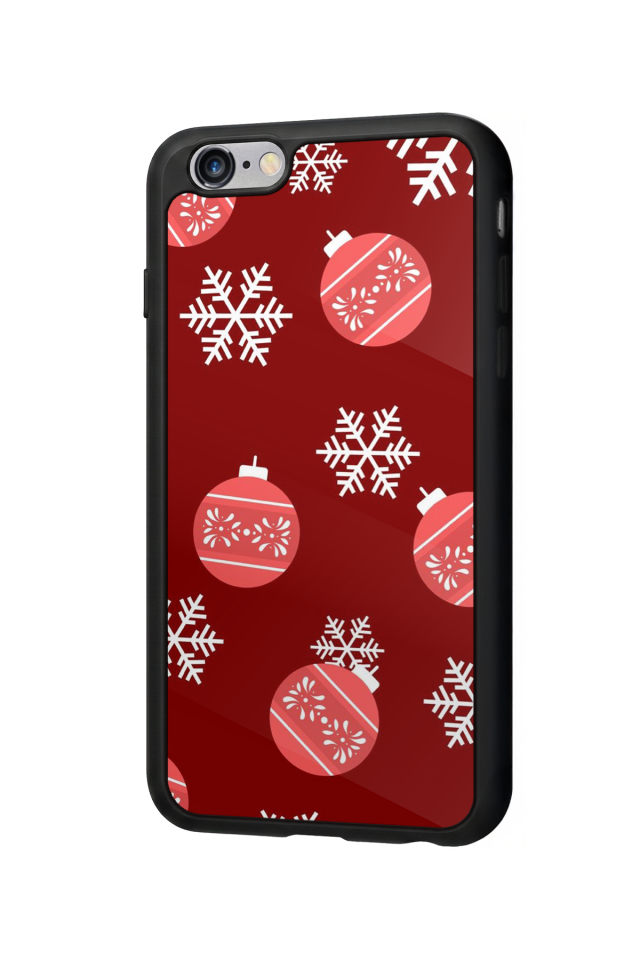 iPhone 6 Plus Uyumlu Yilbasi Christmas Tasarımlı Glossy Premium Kılıf