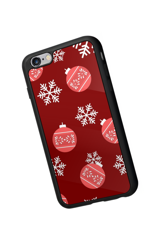 iPhone 6 Plus Uyumlu Yilbasi Christmas Tasarımlı Glossy Premium Kılıf