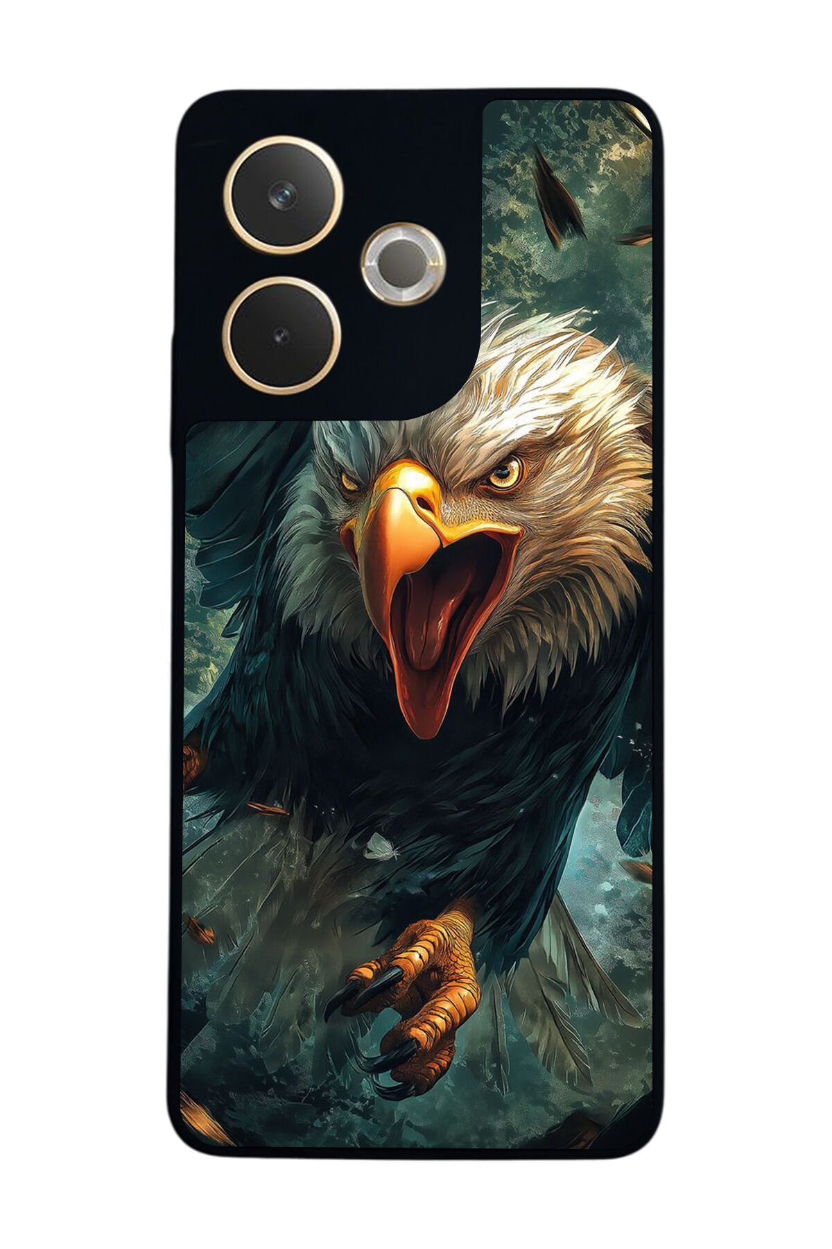 Oppo A5 Pro Uyumlu Besiktas Tasarımlı Glossy Premium Kılıf