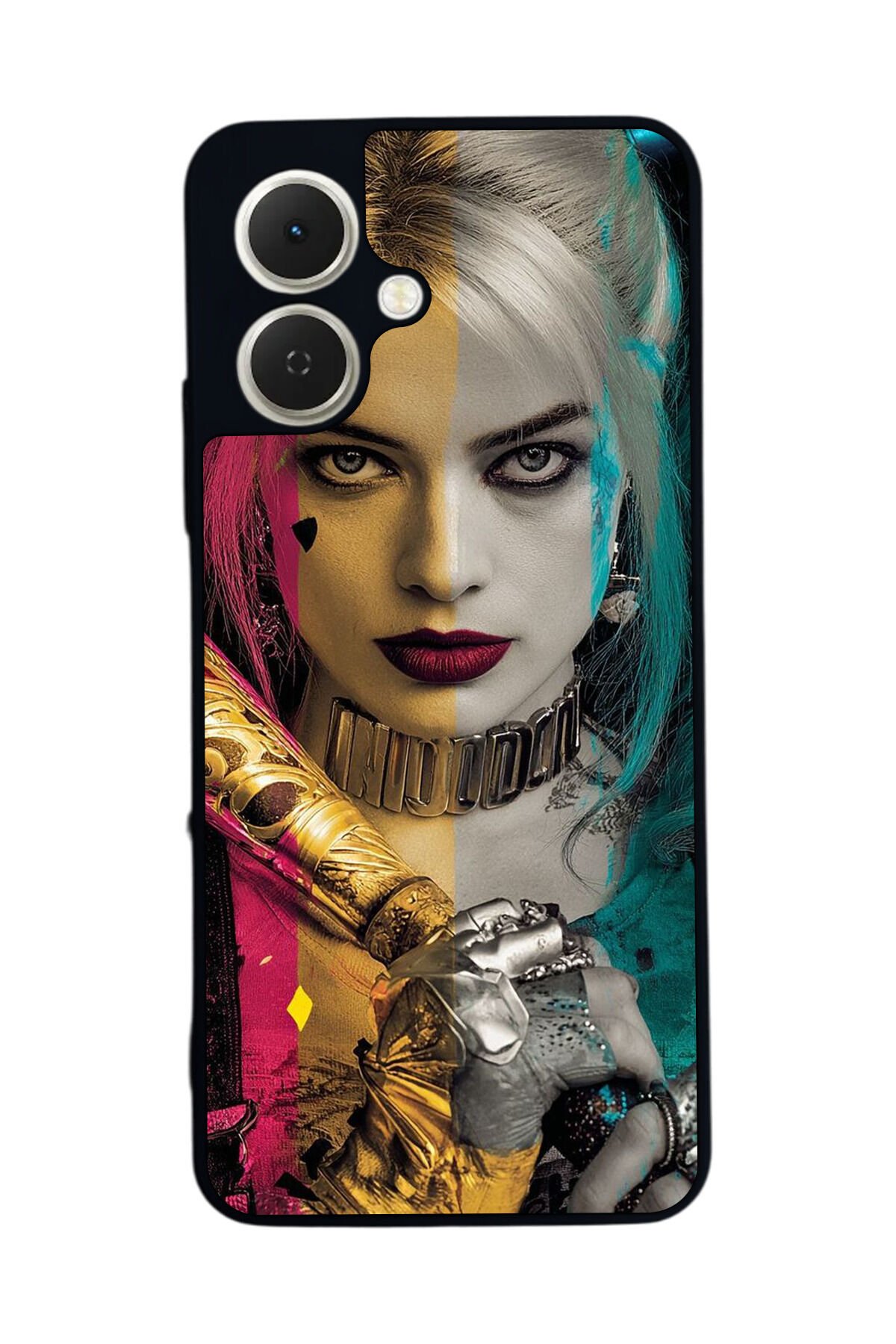 Tecno Spark GO 2 Uyumlu HarleyQueen Tasarımlı Glossy Premium Kılıf