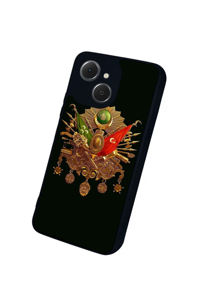 Tecno Spark 40C Uyumlu Osmanli Tugrasi Tasarımlı Glossy Premium Kılıf