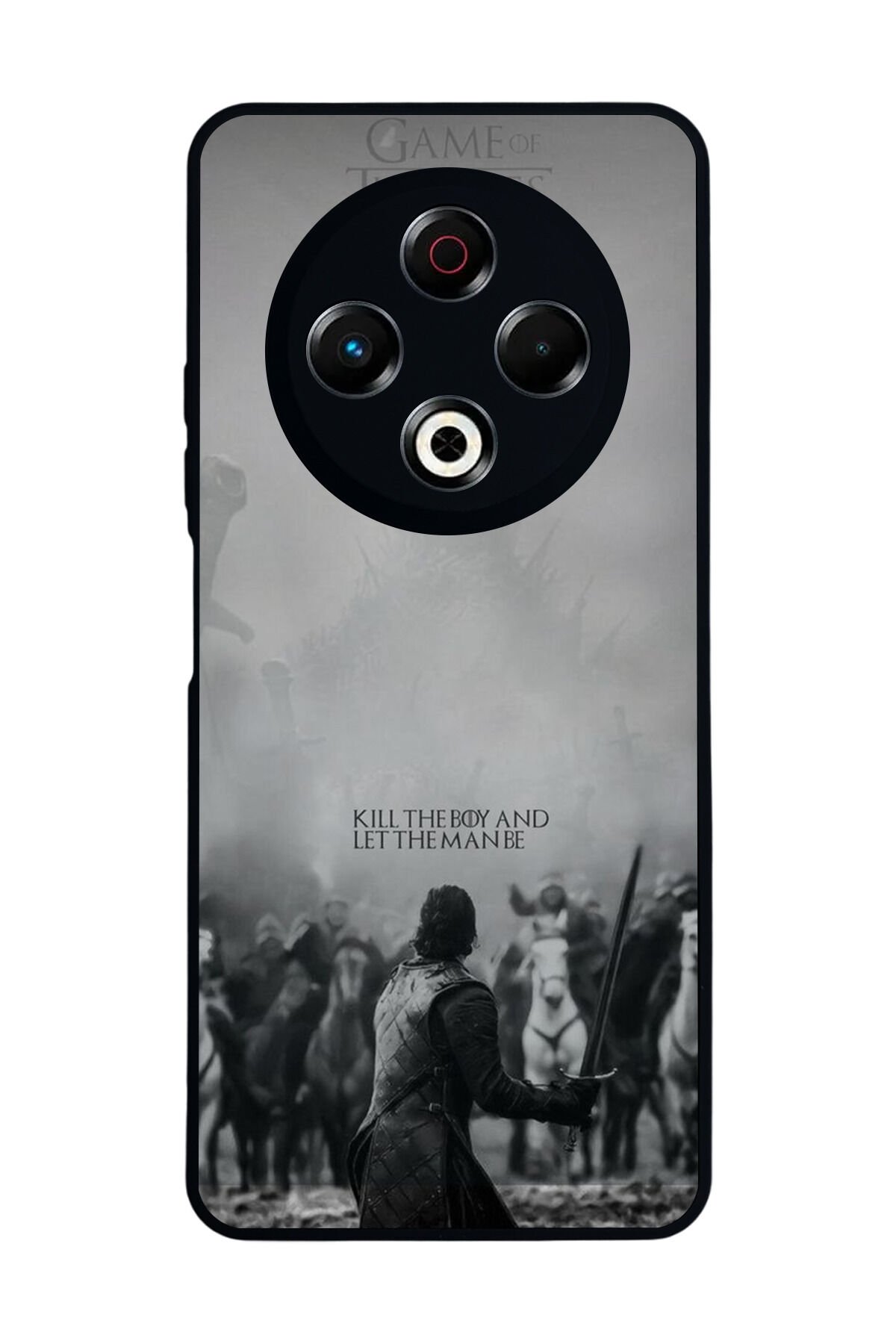 Tecno Spark 30 Uyumlu GameOfThrones Tasarımlı Glossy Premium Kılıf