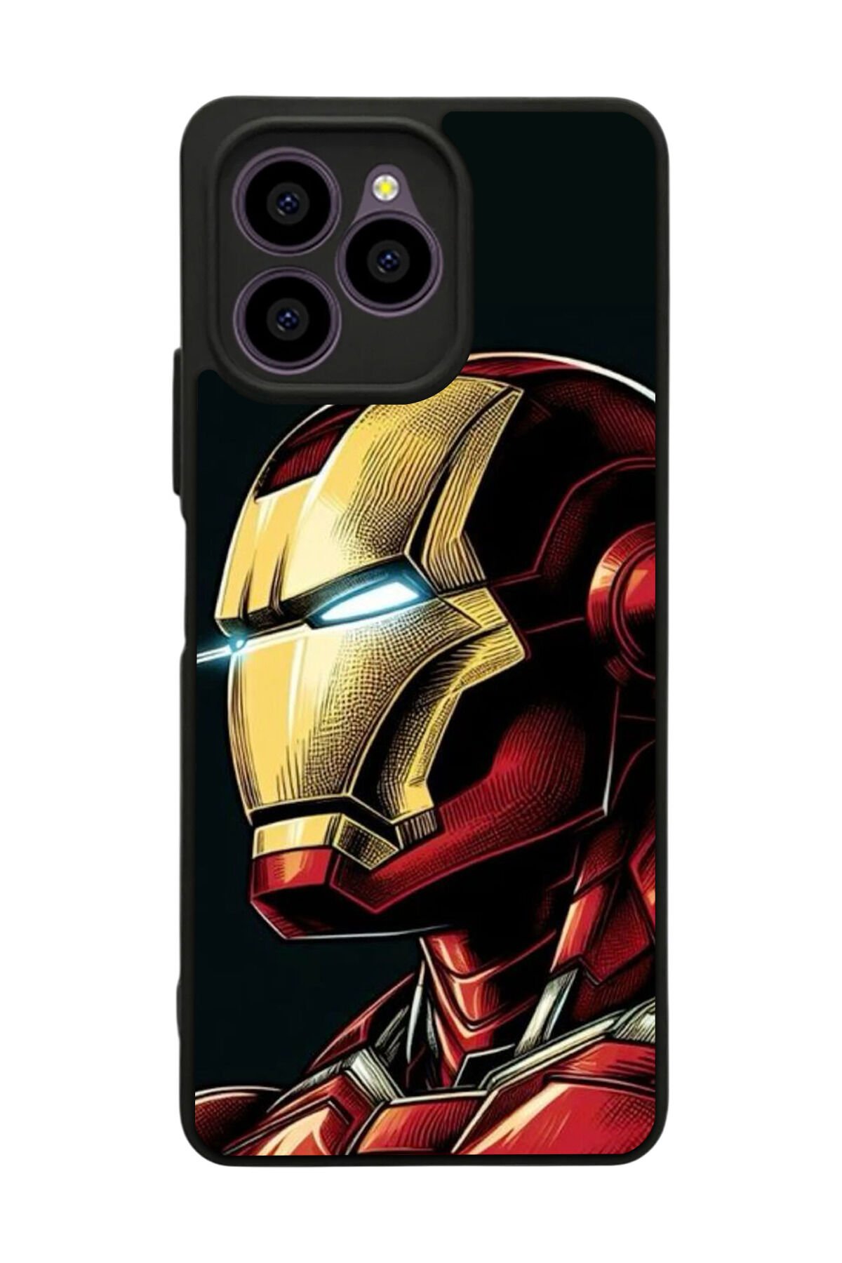 Omix X6 Uyumlu Iron Man ( Demir Adam ) Tasarımlı Glossy Premium Kılıf