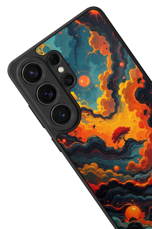 Samsung Galaxy S26 Ultra Uyumlu Abstract Tasarımlı Glossy Premium Kılıf