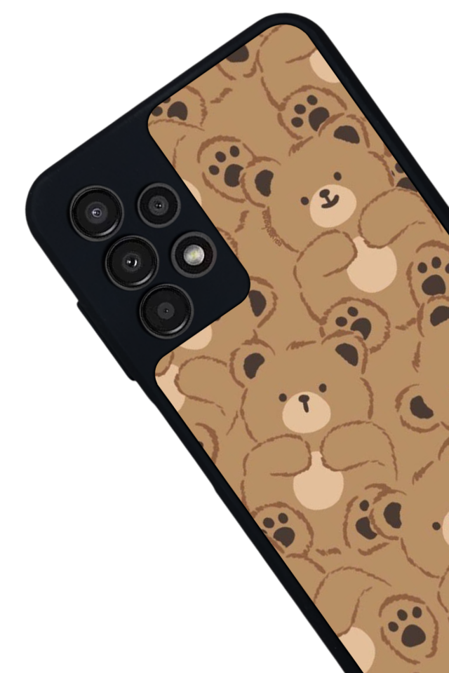 Samsung Galaxy A23 Uyumlu Ayı Tasarımlı Glossy Premium Kılıf