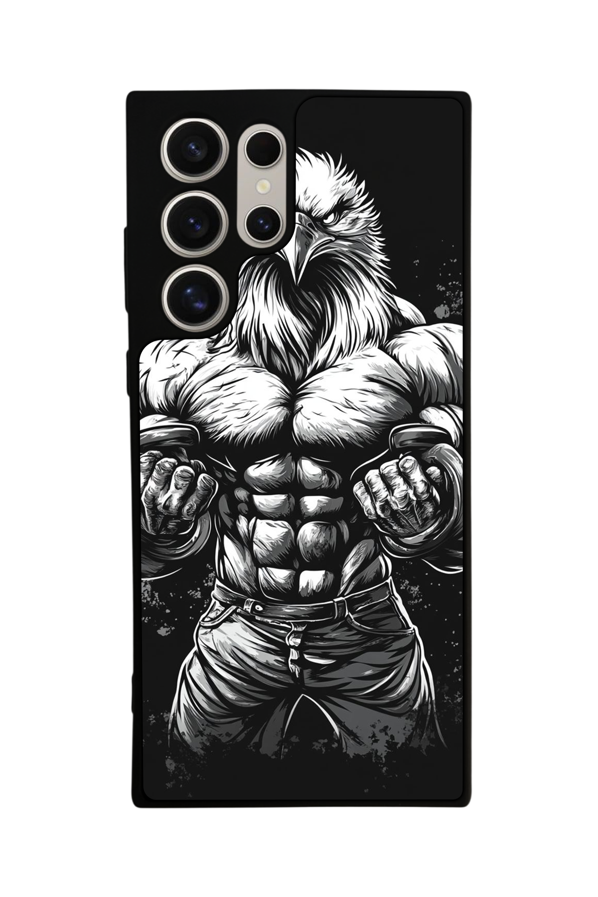 Samsung Galaxy S22 Ultra Uyumlu Besiktas Tasarımlı Glossy Premium Kılıf