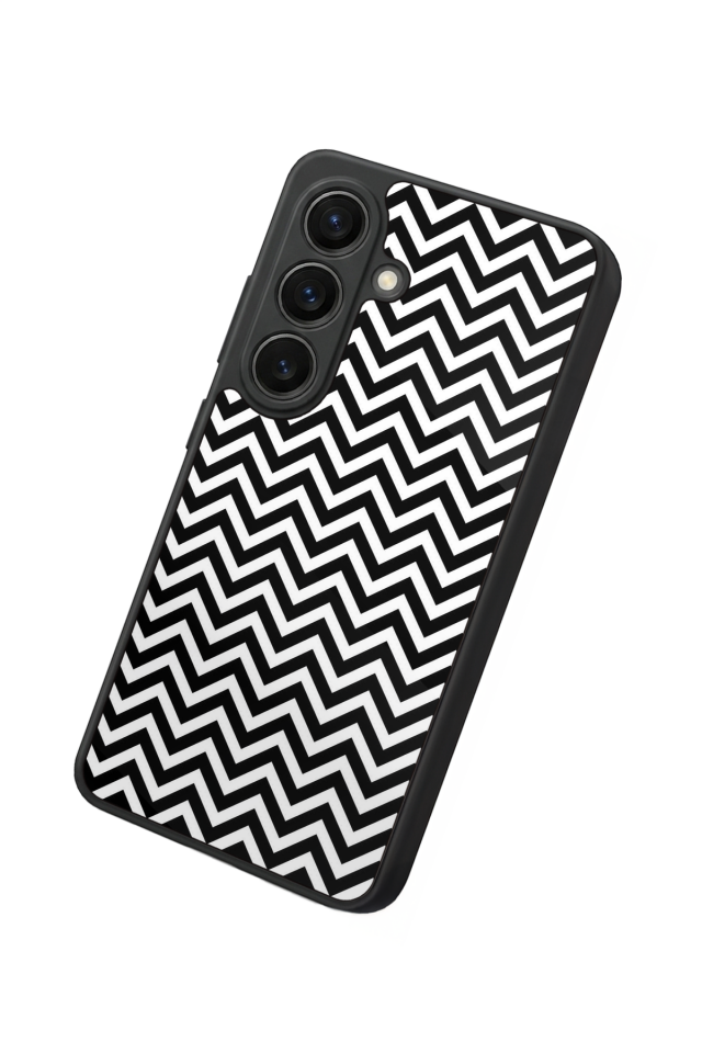 Samsung Galaxy S26 Uyumlu Çizgi Sanatı Tasarımlı Glossy Premium Kılıf