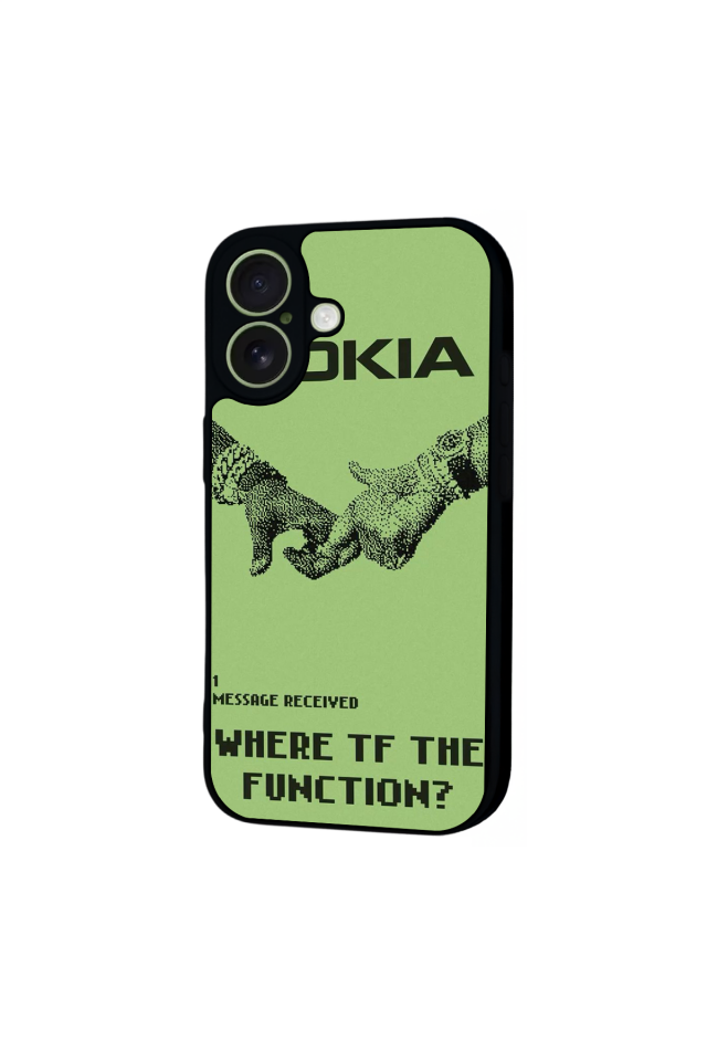 iPhone 17 Uyumlu Nokia Tasarımlı Glossy Premium Kılıf