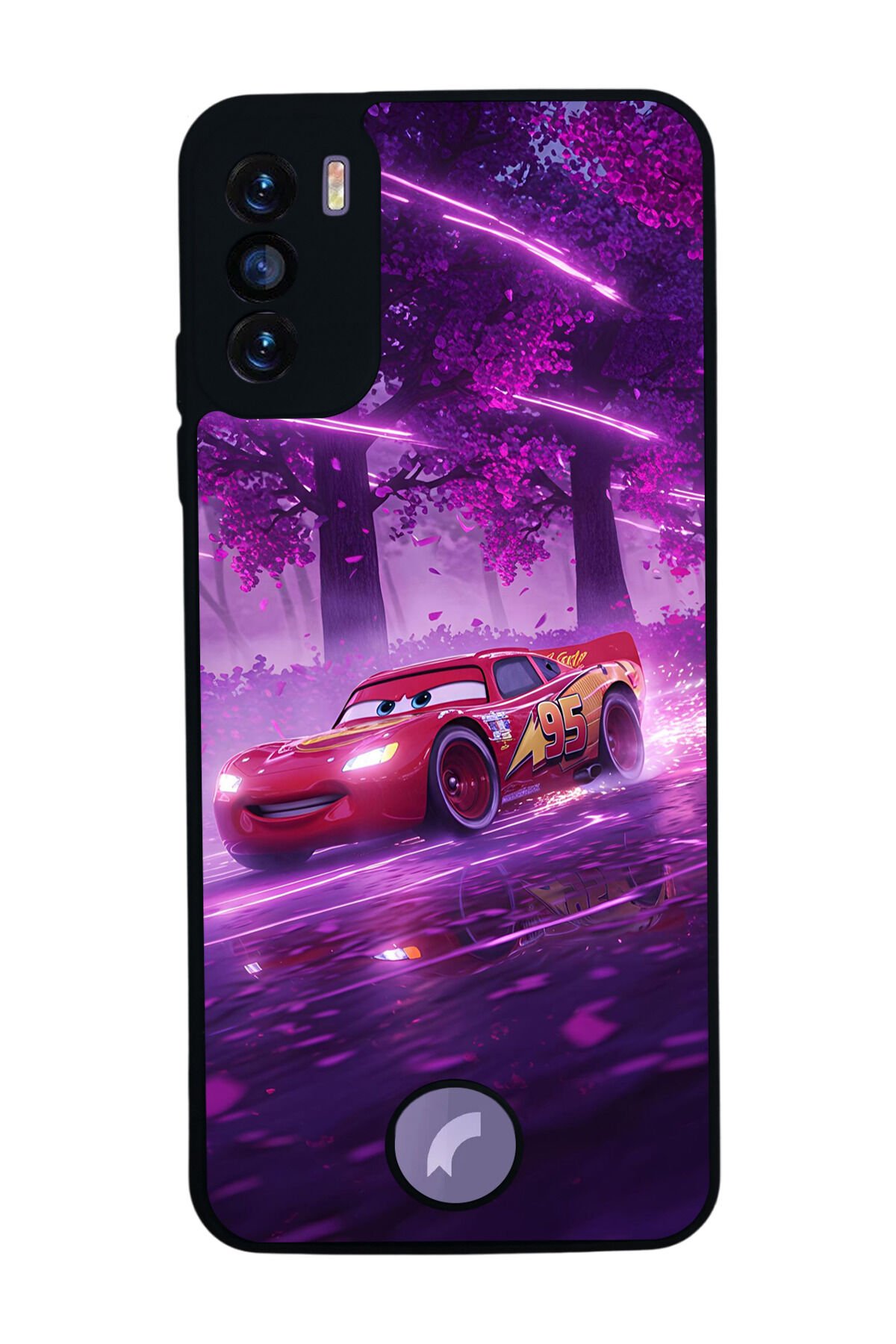 Reeder S19 Max Pro S Uyumlu Simsek McQueen Tasarımlı Glossy Premium Kılıf