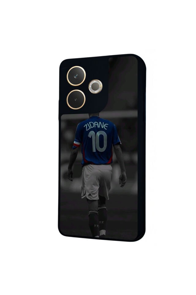 Oppo A5 Pro Uyumlu Zidane Tasarımlı Glossy Premium Kılıf