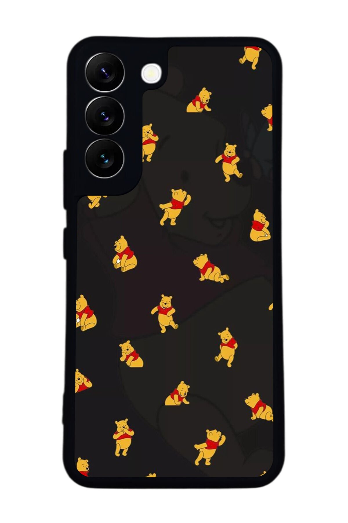 Samsung Galaxy S22 Uyumlu Winnie Tasarımlı Glossy Premium Kılıf