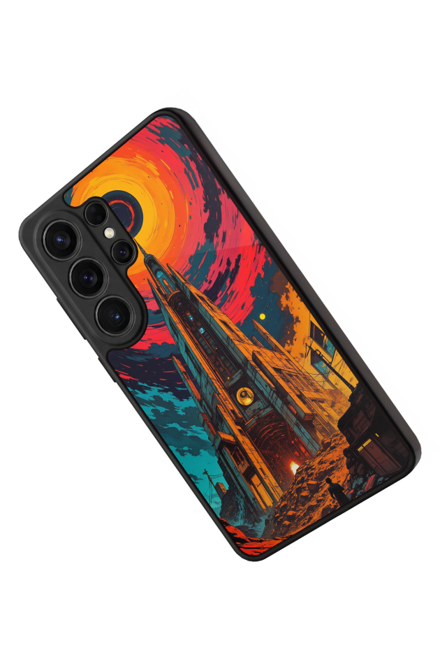 Samsung Galaxy S26 Ultra Uyumlu Abstract Tasarımlı Glossy Premium Kılıf