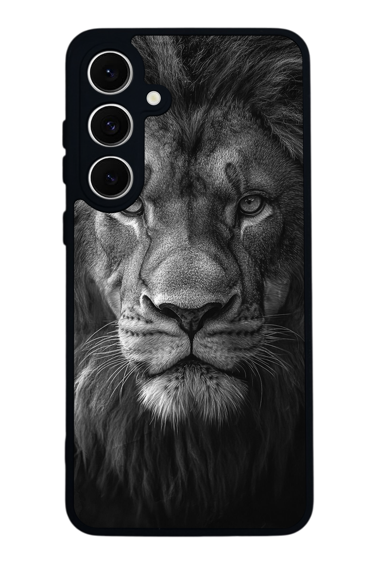 Samsung Galaxy A16 Uyumlu Aslan Tasarımlı Glossy Premium Kılıf