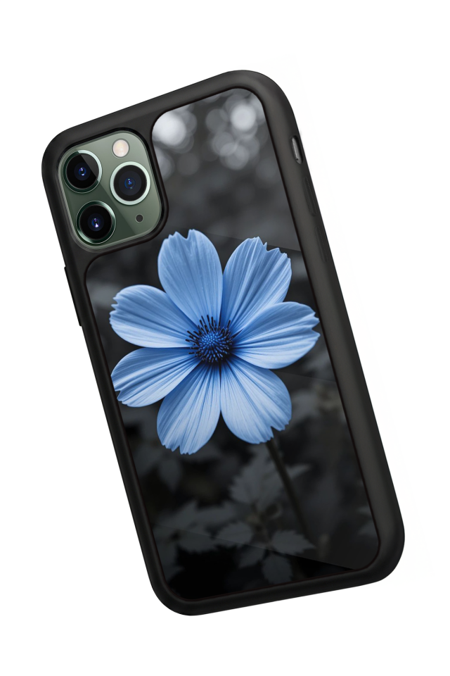 iPhone 11 Pro Max Uyumlu Cicek Tasarımlı Glossy Premium Kılıf