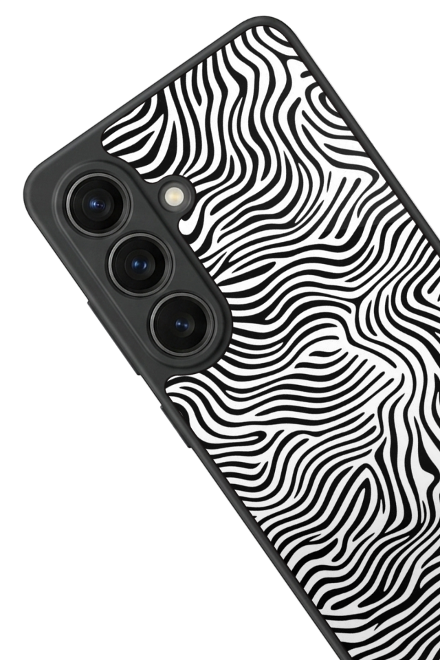 Samsung Galaxy S26 Uyumlu Çizgi Sanatı Tasarımlı Glossy Premium Kılıf