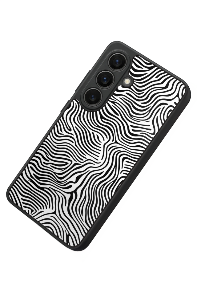 Samsung Galaxy S26 Uyumlu Çizgi Sanatı Tasarımlı Glossy Premium Kılıf