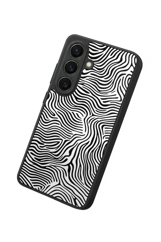 Samsung Galaxy S26 Uyumlu Çizgi Sanatı Tasarımlı Glossy Premium Kılıf