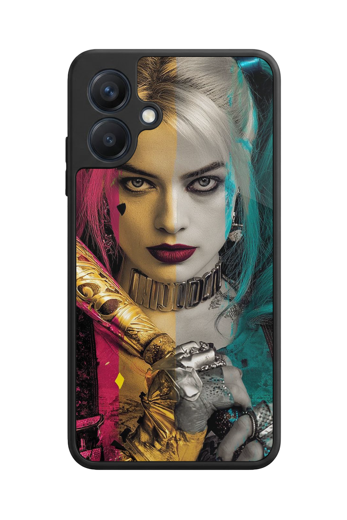 Samsung Galaxy A07 Uyumlu HarleyQueen Tasarımlı Glossy Premium Kılıf