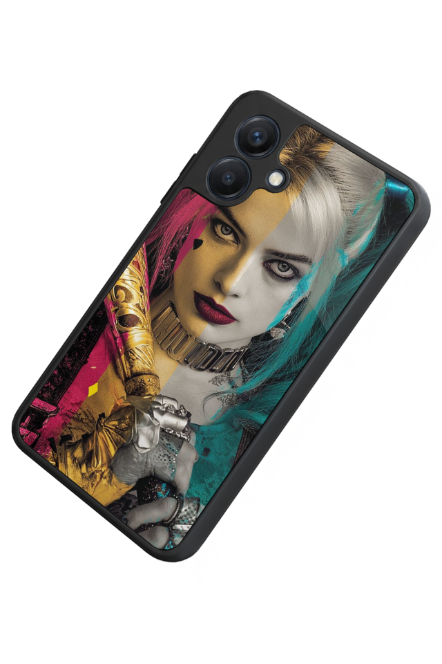 Samsung Galaxy A07 Uyumlu HarleyQueen Tasarımlı Glossy Premium Kılıf