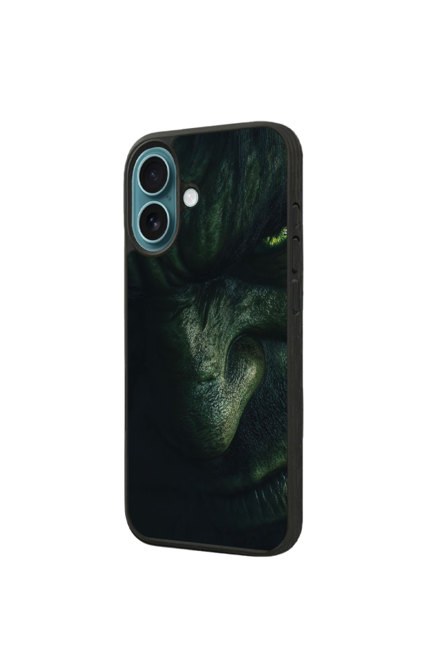 iPhone 16 Uyumlu Hulk Tasarımlı Glossy Premium Kılıf