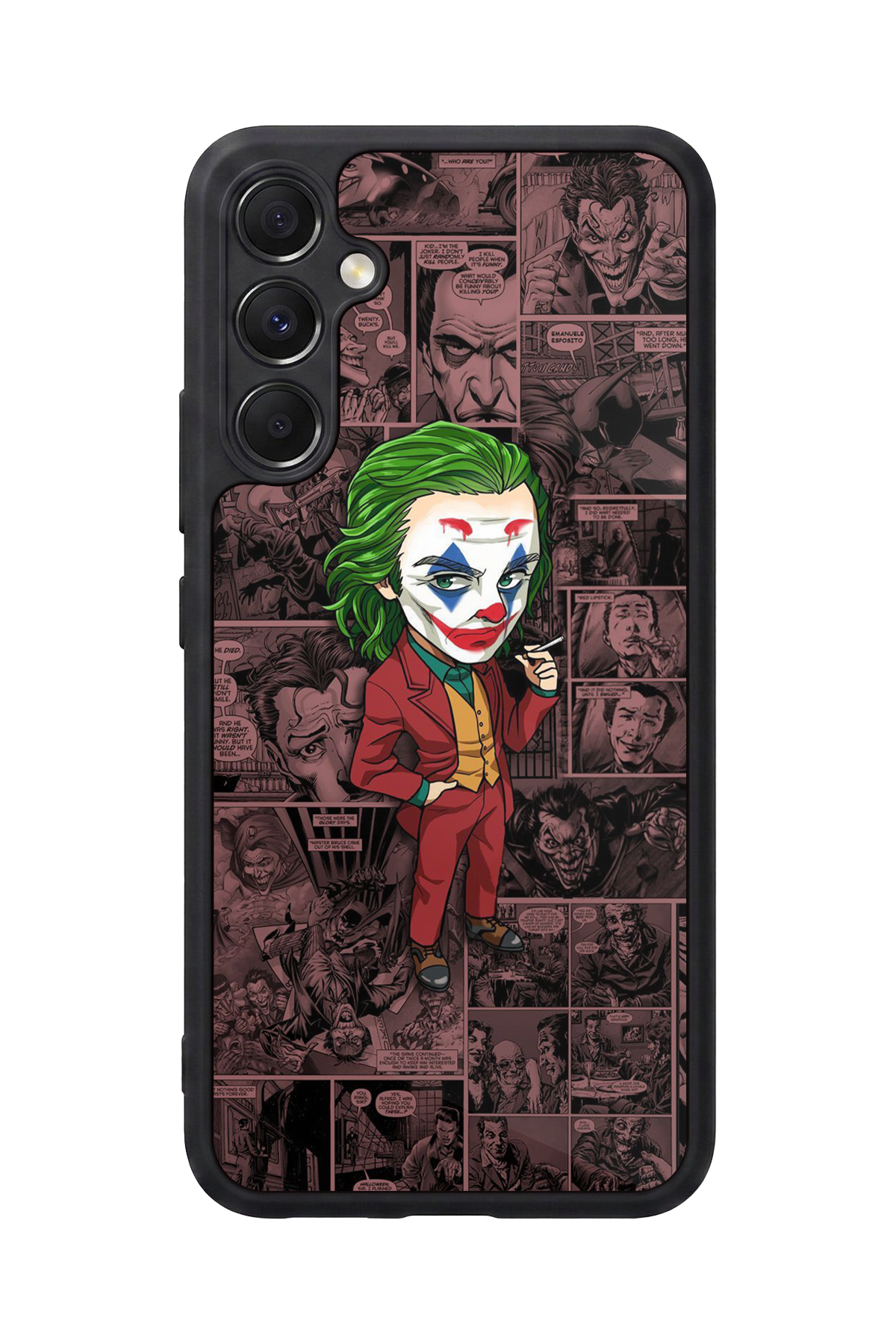 Samsung Galaxy M34 Uyumlu Joker Tasarımlı Glossy Premium Kılıf
