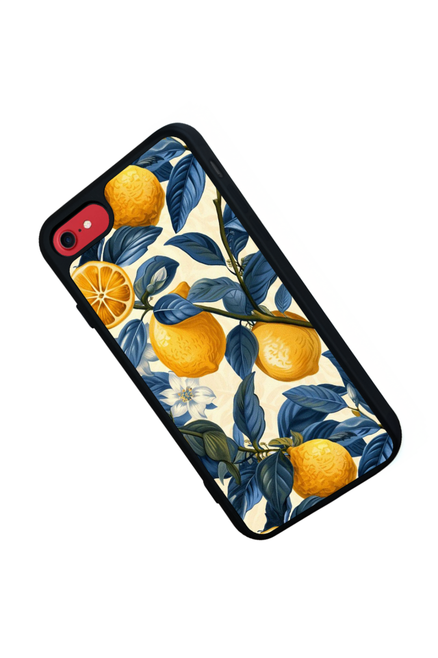 iPhone 7 Uyumlu Limon Tasarımlı Glossy Premium Kılıf