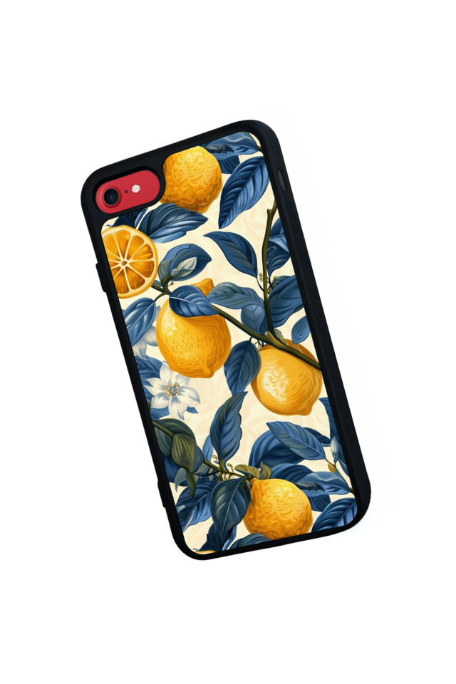 iPhone 7 Uyumlu Limon Tasarımlı Glossy Premium Kılıf