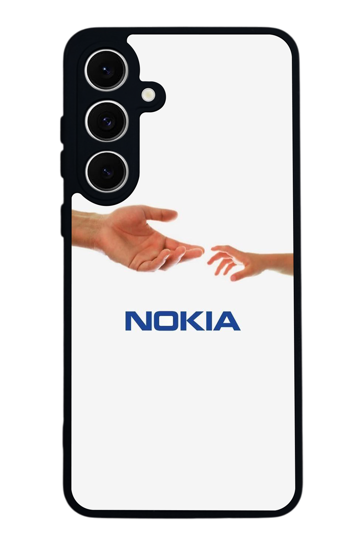 Samsung Galaxy S24 FE Uyumlu Nokia Tasarımlı Glossy Premium Kılıf