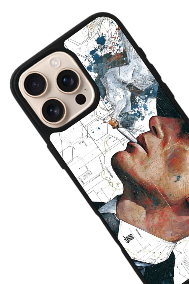 iPhone 14 Pro Max Uyumlu Peaky Blinders Tasarımlı Glossy Premium Kılıf