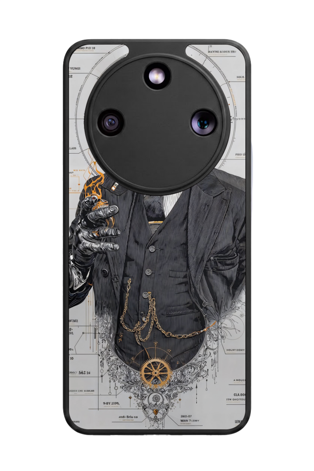 Honor Magic 8 Lite Uyumlu Peaky Blinders Tasarımlı Glossy Premium Kılıf