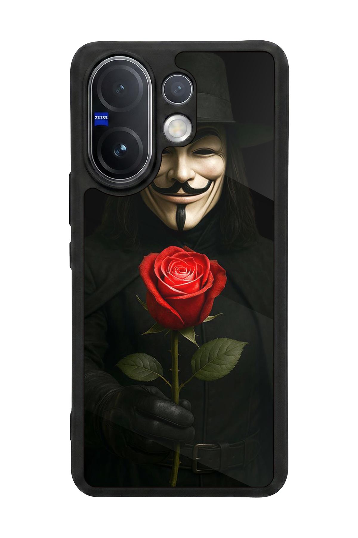 Vivo V60 Uyumlu Vendetta Tasarımlı Glossy Premium Kılıf