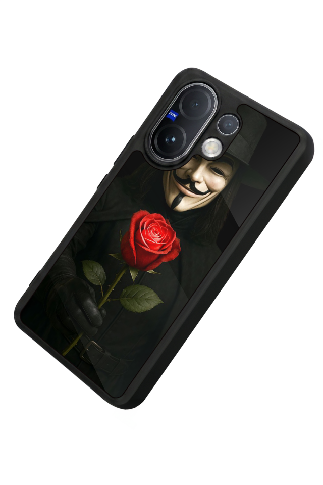 Vivo V60 Uyumlu Vendetta Tasarımlı Glossy Premium Kılıf
