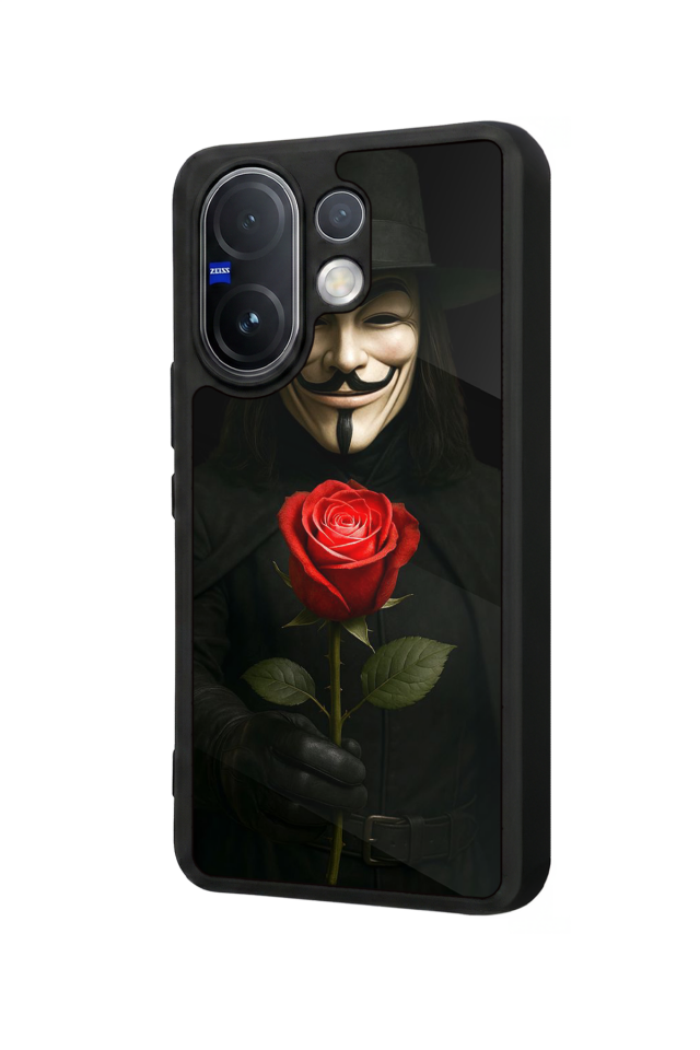 Vivo V60 Uyumlu Vendetta Tasarımlı Glossy Premium Kılıf