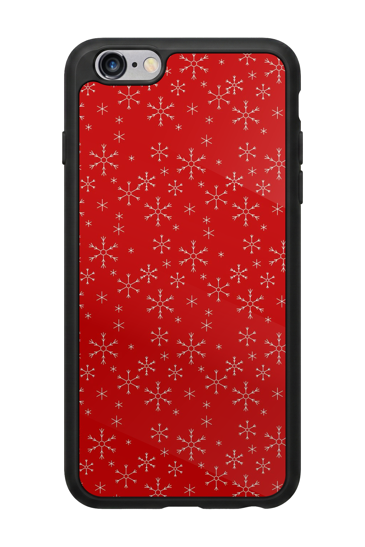 iPhone 6 Plus Uyumlu Yilbasi Christmas Tasarımlı Glossy Premium Kılıf
