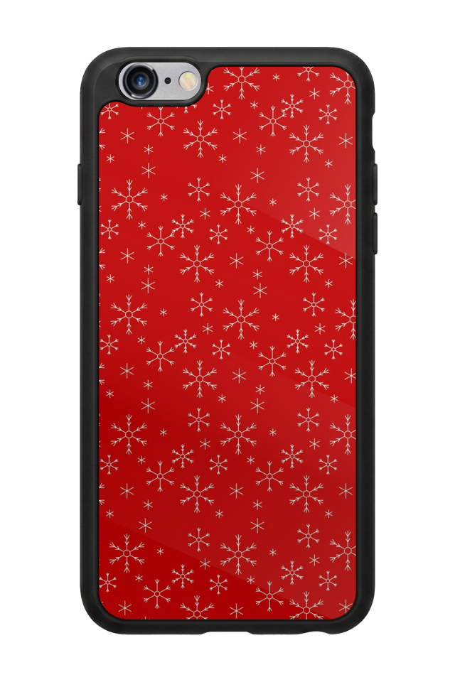 iPhone 6 Plus Uyumlu Yilbasi Christmas Tasarımlı Glossy Premium Kılıf