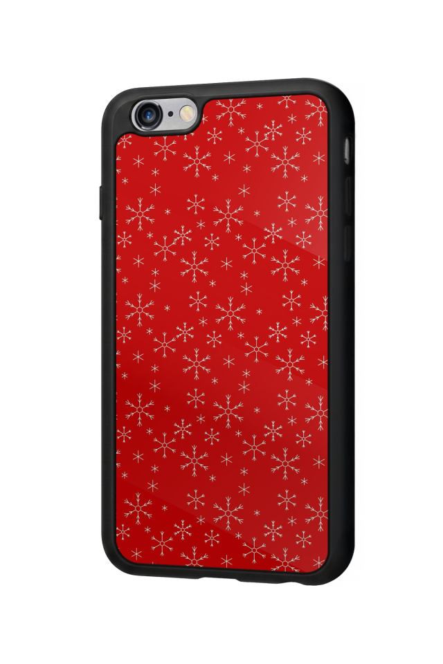 iPhone 6 Plus Uyumlu Yilbasi Christmas Tasarımlı Glossy Premium Kılıf