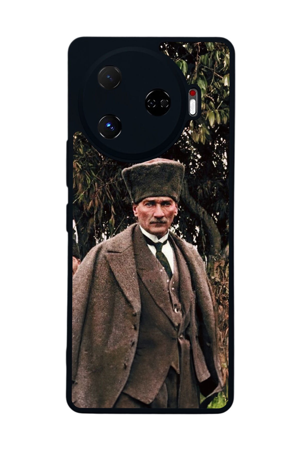 Tecno Camon 30 Pro Uyumlu Mustafa Kemal Ataturk Tasarımlı Glossy Premium Kılıf