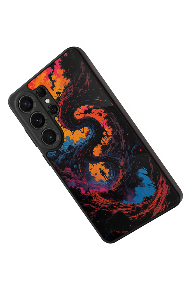 Samsung Galaxy S26 Ultra Uyumlu Abstract Tasarımlı Glossy Premium Kılıf